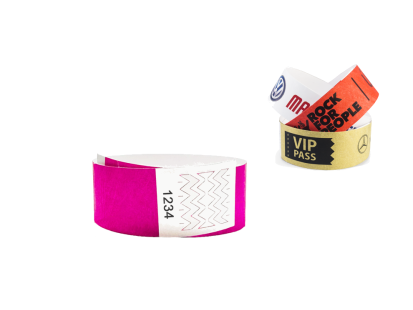 Wristband paper